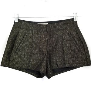 Old navy black and gold printed dress shorts